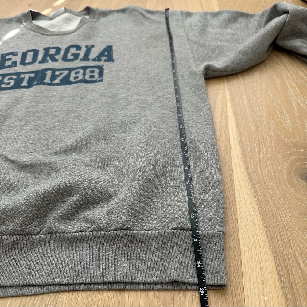 Vintage Men’s Size Large Jerzees Sweatshirt Georgia Atlanta Athens Comfy Cozy - Picture 14 of 14